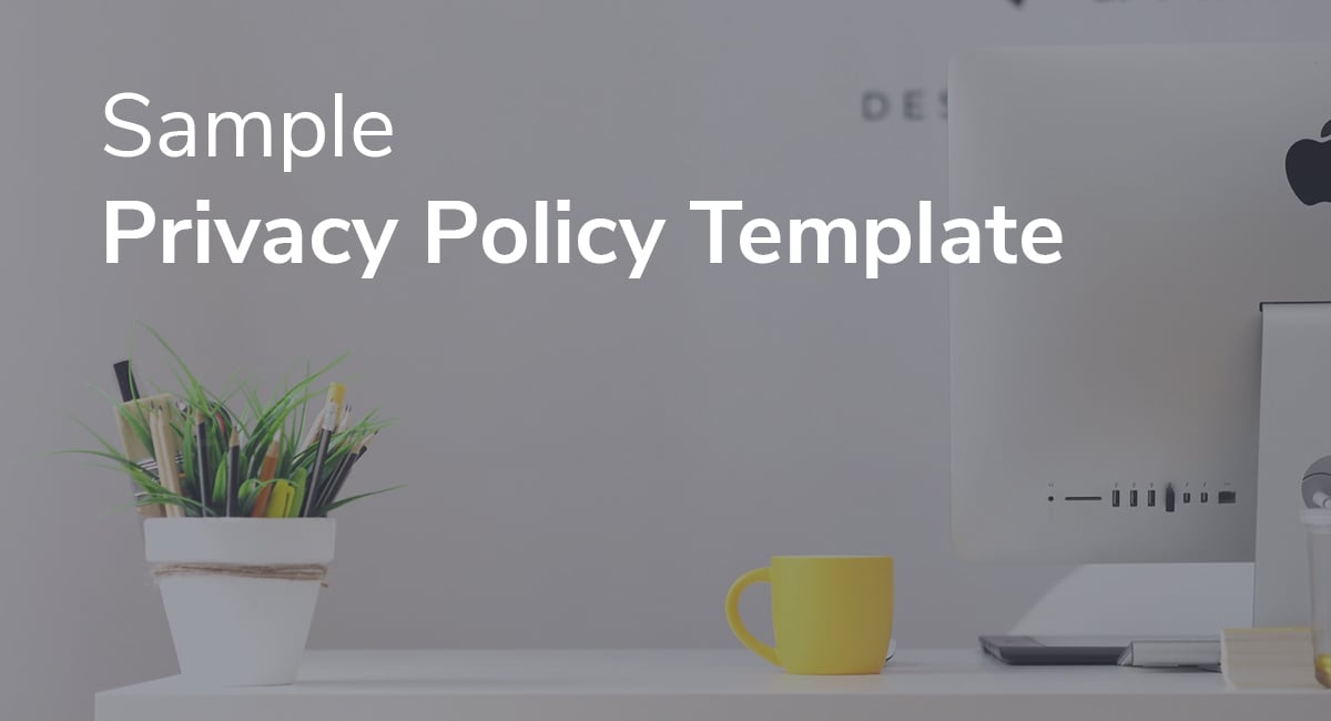 Sample Privacy Policy Template Privacypolicies Sample Privacy Policy Template