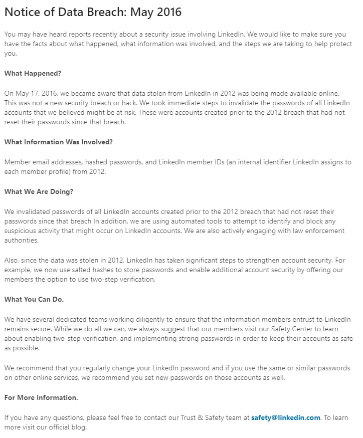 How to write gdpr compliant data breach notification letters privacy