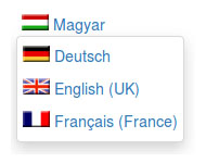 Usersnap Blog: Language selection dropdown for a blog