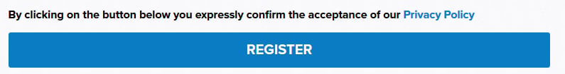 POLITICO EU Register form: By clicking register button Privacy Policy is accepted