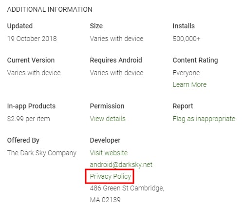 Privacy Policy for iOS Apps - Free Privacy Policy