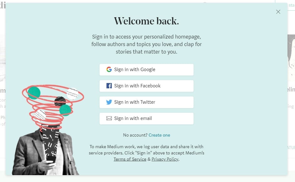 Medium sign in with social media pageMedium sign in with social media pageMedium sign in with social media pageMedium sign in with social media page