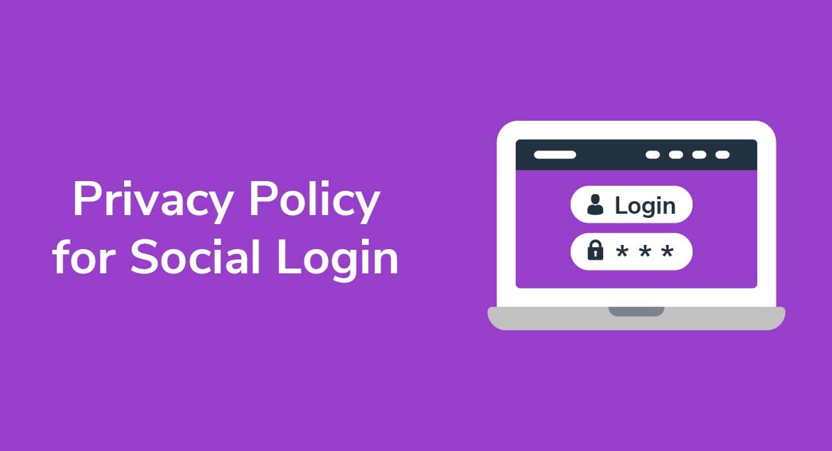 Privacy Policy for Social Login