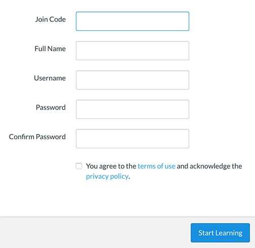 Canva sign-up form with checkbox