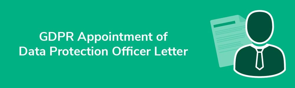 GDPR Appointment of Data Protection Officer Letter