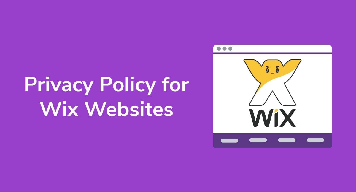 Privacy Policy for Wix Websites