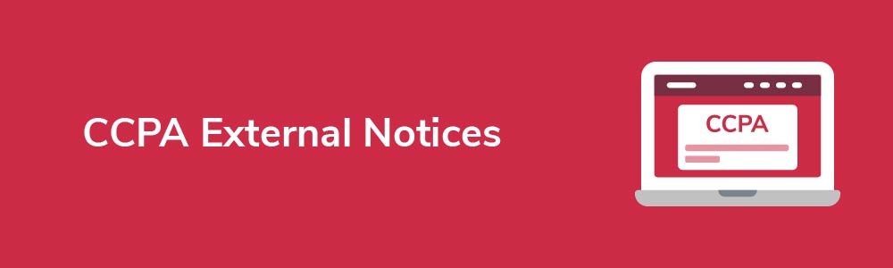 CCPA External Notices