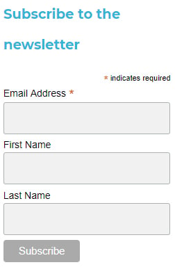 Bret Contreras email sign-up form