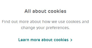 EE UK Privacy Center: All About Cookies section