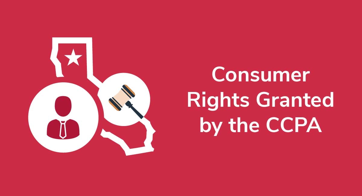 Consumer Rights Granted by the CCPA