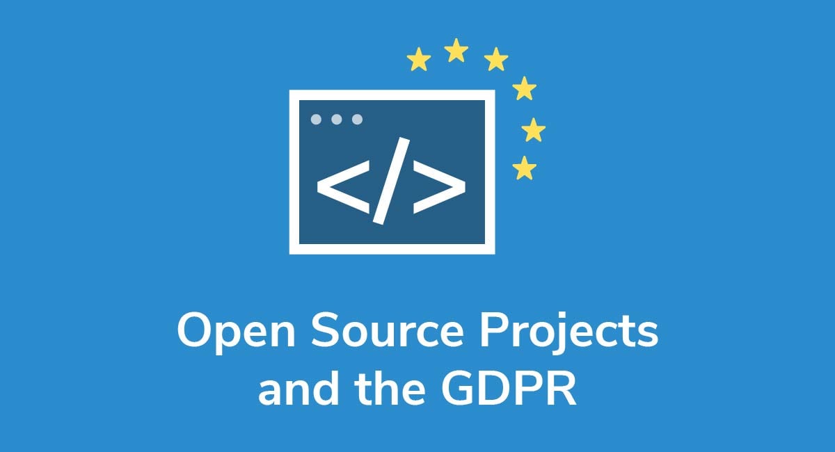 Open Source Projects and the GDPR