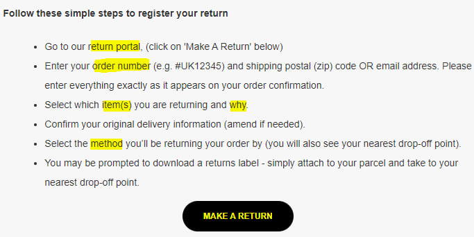 How To Write An Ecommerce Return Policy (Template + Examples)