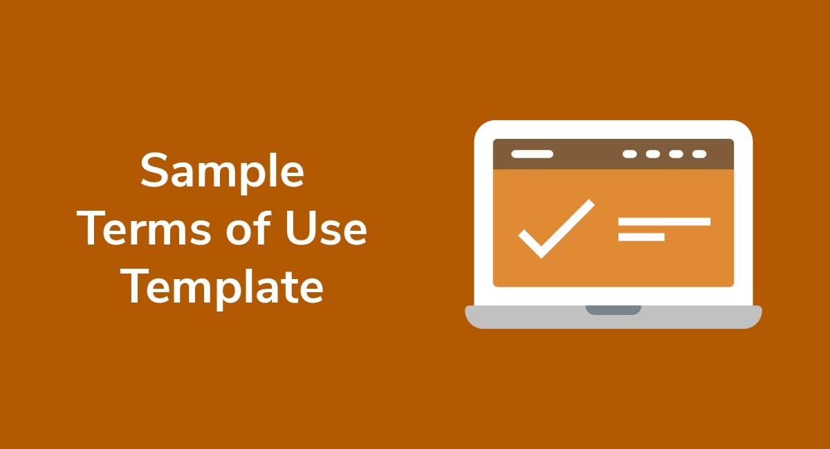 Sample Terms of Use Template