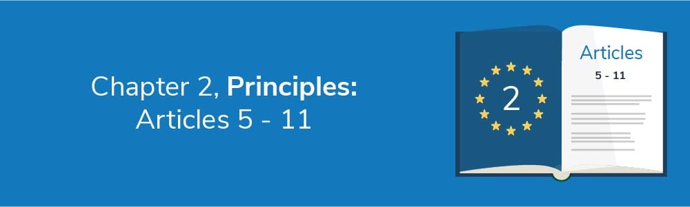 Chapter 2 - Principles: Articles 5 - 11