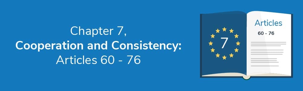 Chapter 7 - Cooperation and Consistency: Articles 60 - 76