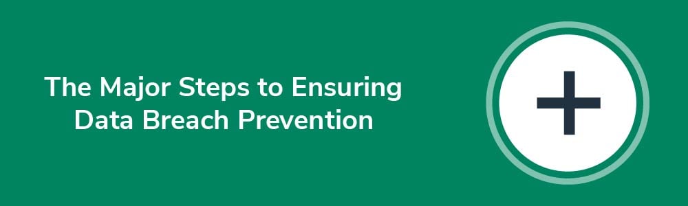 The Major Steps to Ensuring Data Breach Prevention