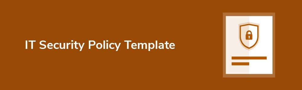 IT Security Policy Template