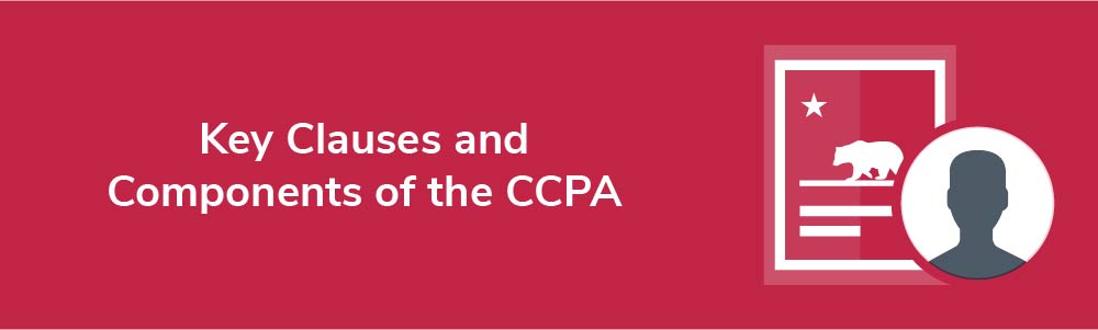 Key Clauses and Components of the CCPA
