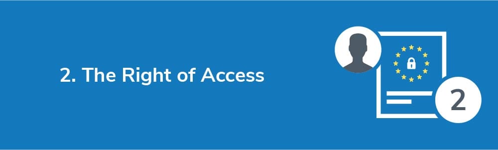 2. The Right of Access