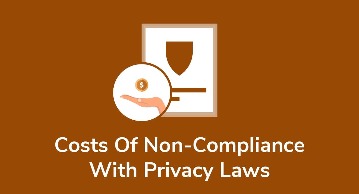 Costs Of Non-Compliance With Privacy Laws