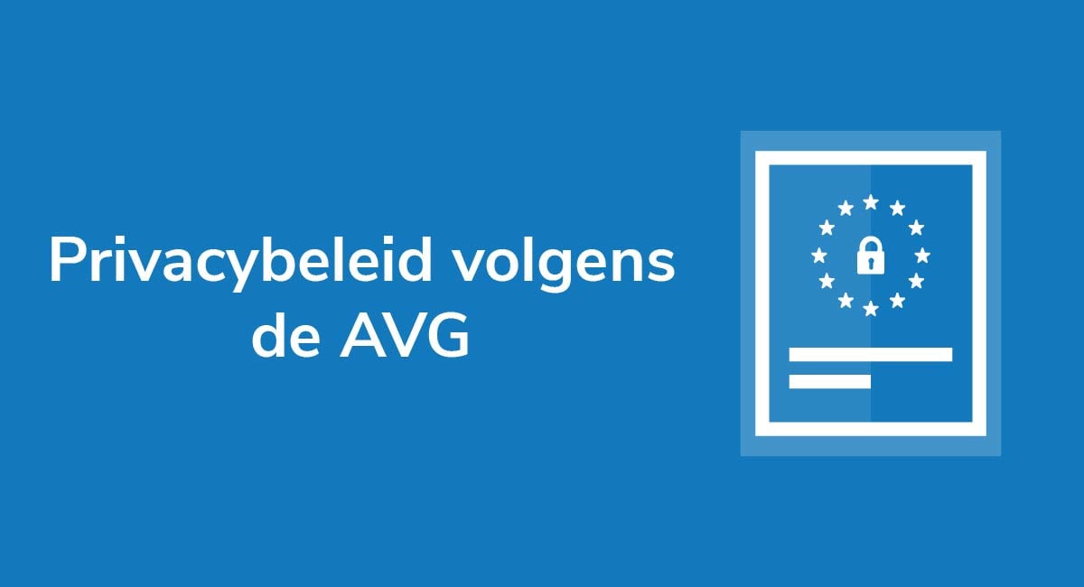 Privacybeleid volgens de AVG