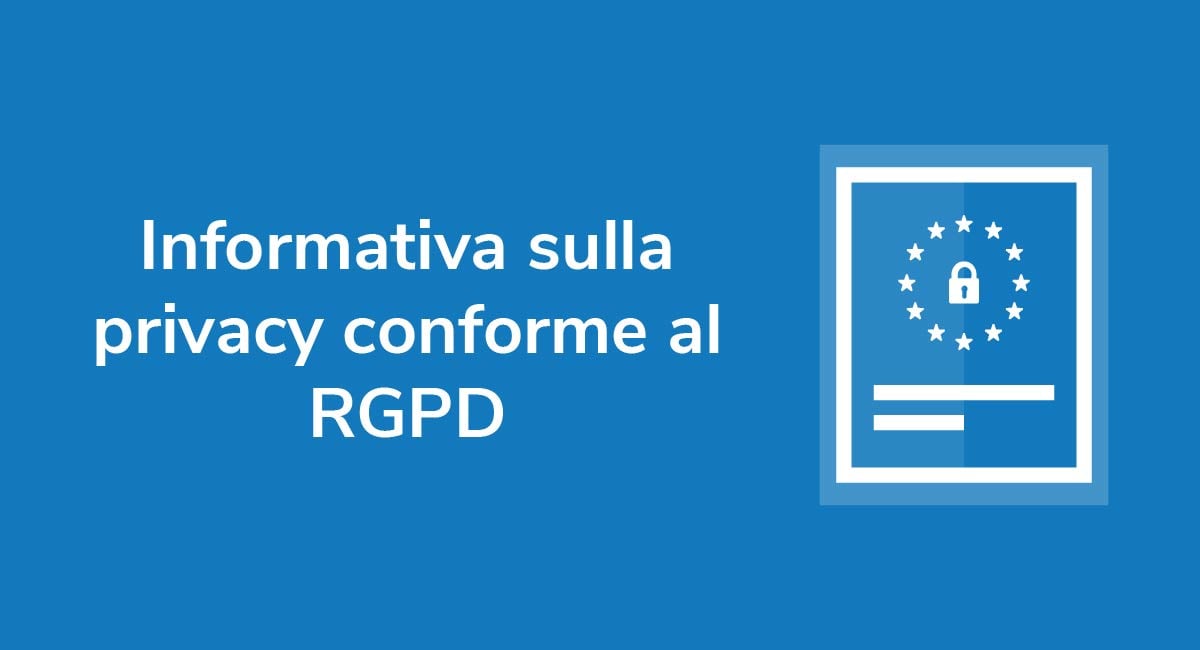 Modello di Politica sulla privacy del GDPR