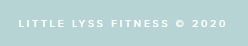 Mention de Droits d'auteur Little Lyss Fitness