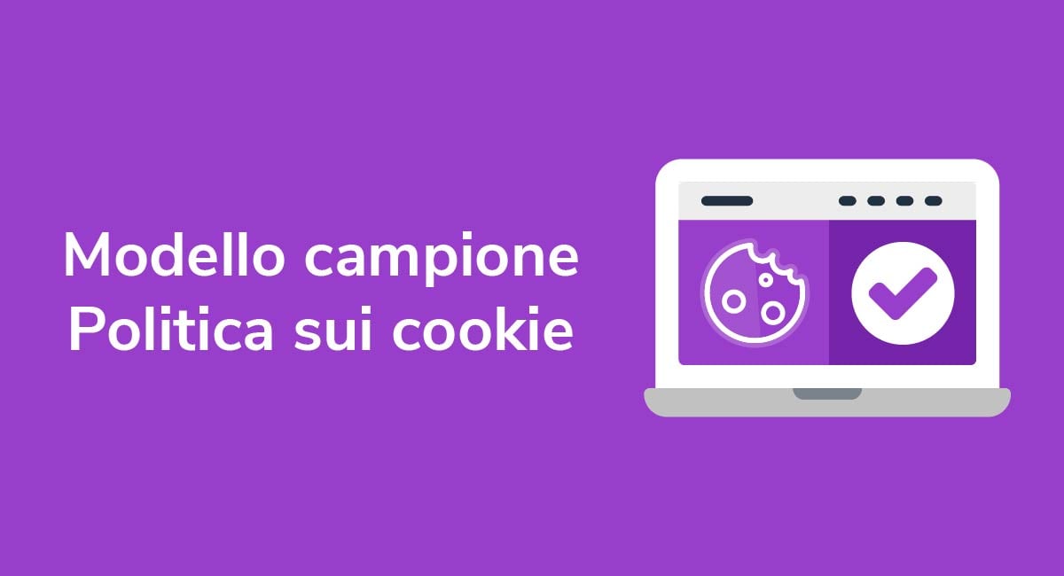 Modello campione Politica sui cookie