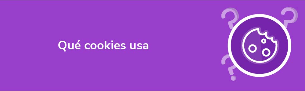 Qué cookies usa