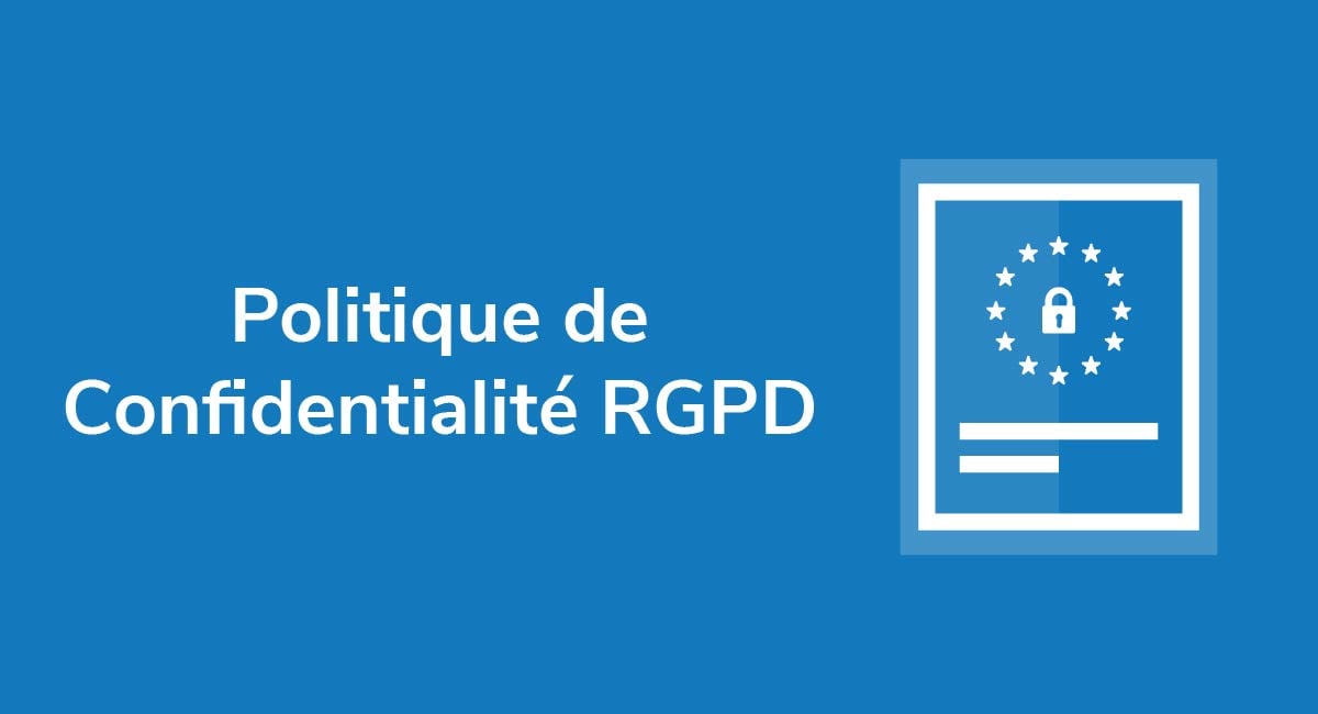 Modèle de politique de confidentialité RGPD