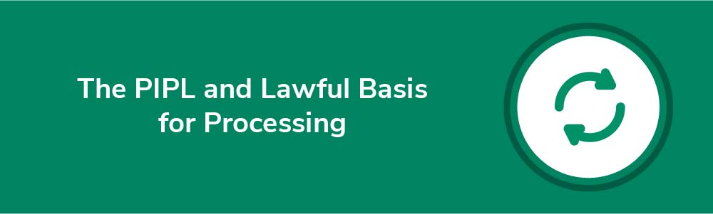 The PIPL and Lawful Basis for Processing