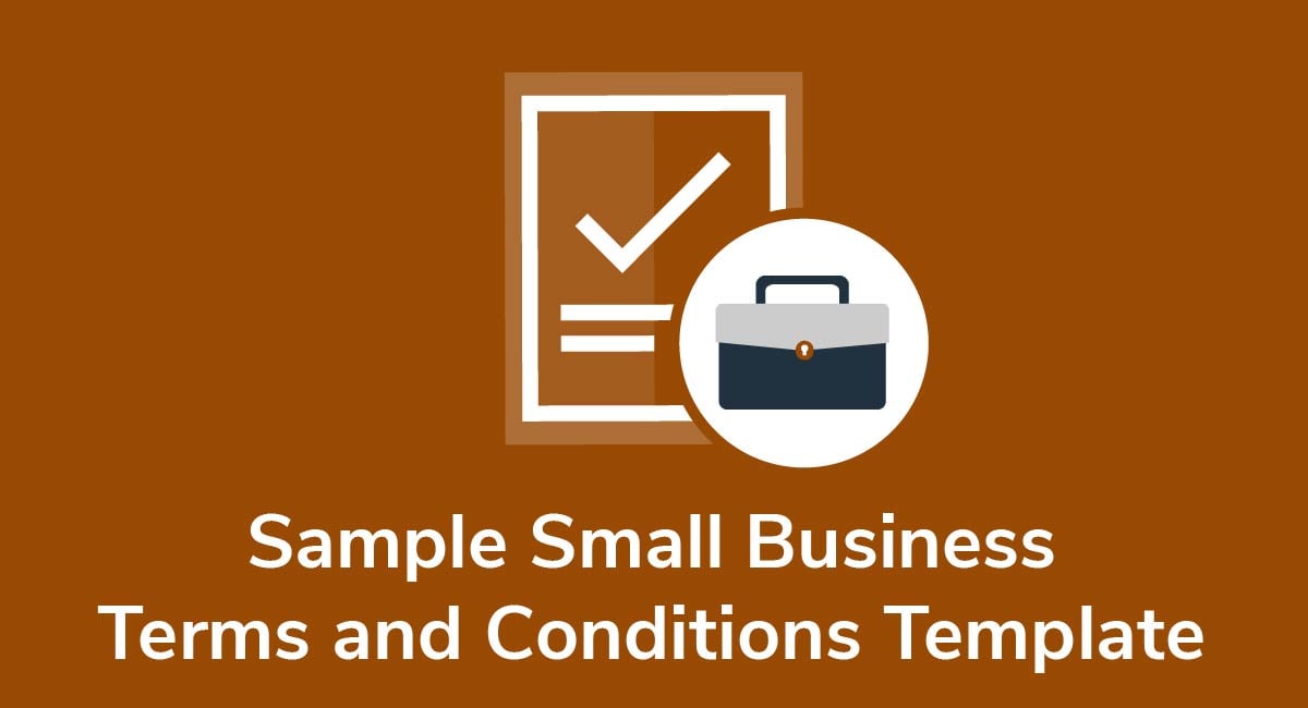 Sample Small Business Terms and Conditions Template