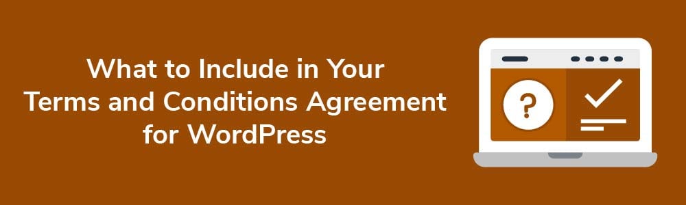 How to Add Terms and Conditions to WordPress - Privacy Policies