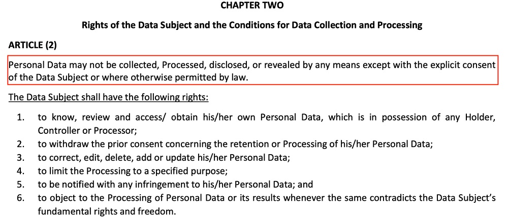 Egypt Law 151 2020: Chapter Two Article 2