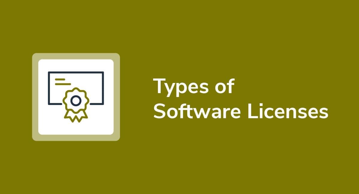 Types of Software Licenses