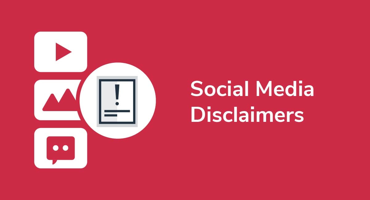 Social Media Disclaimers